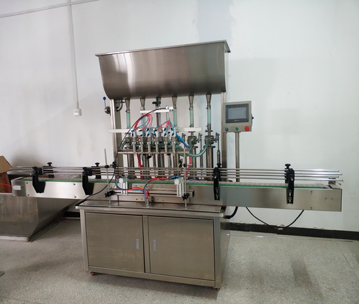 automatic liquid detergent soap filling machine